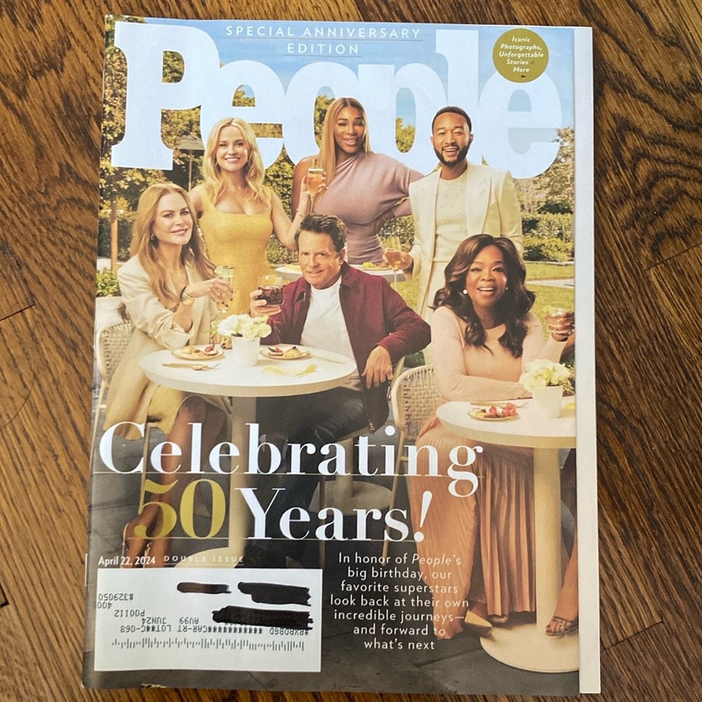People Magazine - April 22 2024 - Oprah Winfrey - John Legend - NEVER READ!